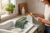 Set of 2 Cotton Woven Terry Kitchen Towels, Textured and Check, 16 x 24 in – view 10