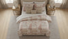 Reversible Pink Floral Paisley Patchwork 3-Piece Comforter Set, Double/Queen, Blush and Coral – view 5