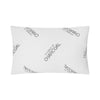 Charcoal Knit Matelasse Queen Bed Pillow for Back, Stomach or Side Sleepers, 20 x 30 in