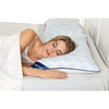 Cooling Matelasse Queen Bed Pillow for Back, Stomach or Side Sleepers, 20 x 30 in, White – view 3