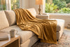 Super Soft Flannel Blanket, 80 x 88 in, Latte – view 3