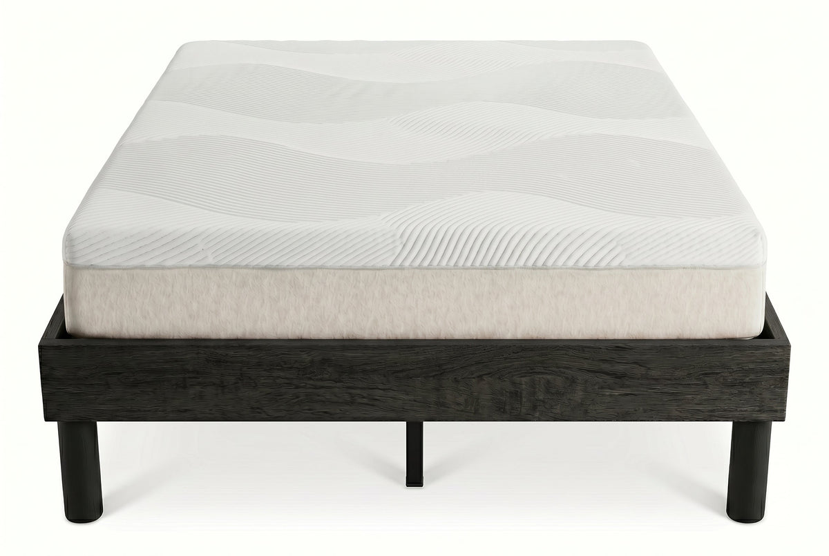 King Low-Profile Platform Bed Frame, Black – view 6