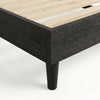 Double Low-Profile Platform Bed Frame, Black – view 5