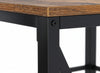 55-Inch Console Table with Built-In Outlets and USB Ports, Reclaimed-Wood-Look Finish – view 5
