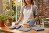 4-Piece Cotton Kitchen Set with Oven Mitts, Pot Holder and Kitchen Towel – view 9