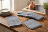 4-Piece Cotton Kitchen Set with Oven Mitts, Pot Holder and Kitchen Towel – view 7