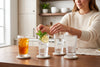 Ribbed Highball Glasses, 11.8 oz, Set of 4 – view 4