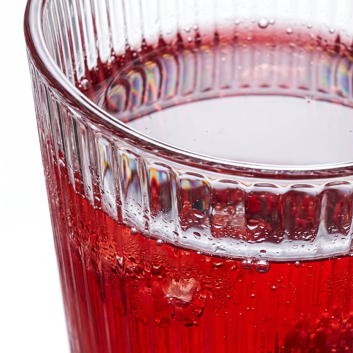 Ribbed Highball Glasses, 11.8 oz, Set of 4 – view 8