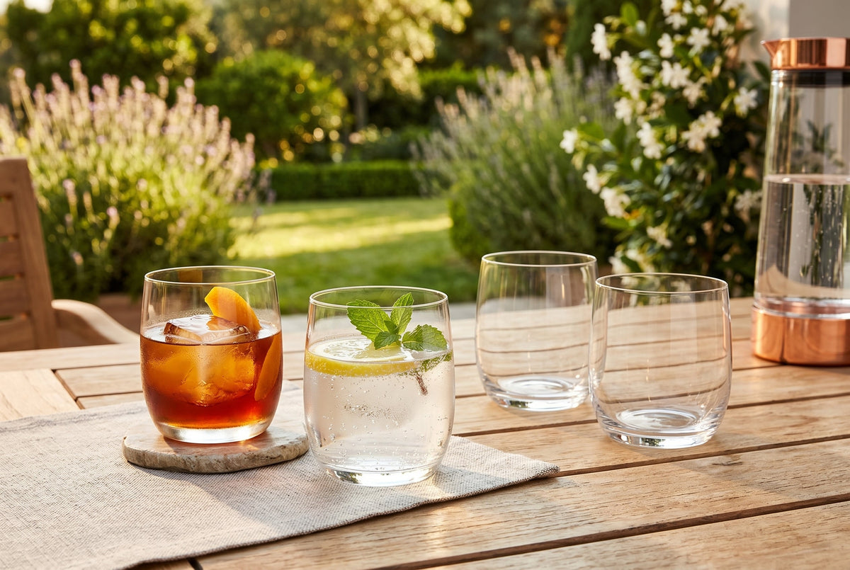 Whiskey Rocks Glasses, 12.8 oz, Set of 4 – view 4