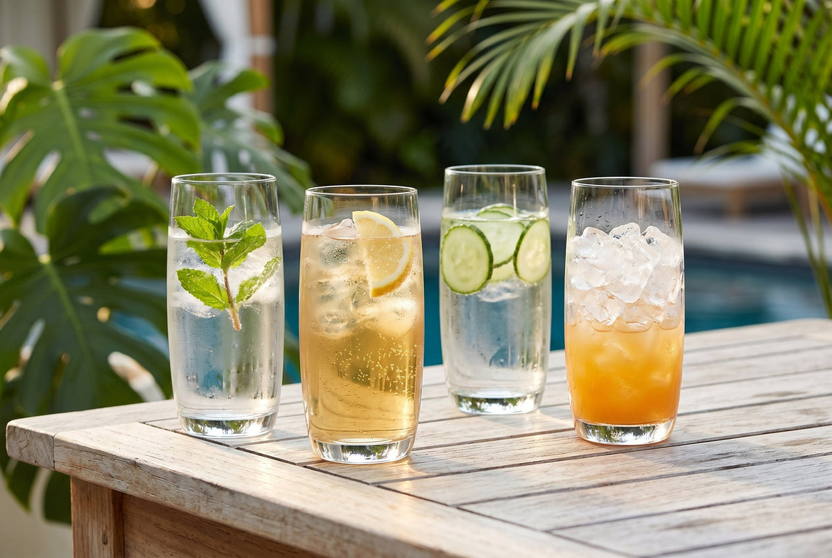 Highball Glasses, 15.6 oz, Set of 4 – lifestyle