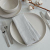 Bone Fluted Embossed Stoneware 12-Piece Dinnerware Set – view 9
