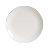 White Porcelain 12-Piece Dinnerware Set with Platinum Rim – view 9