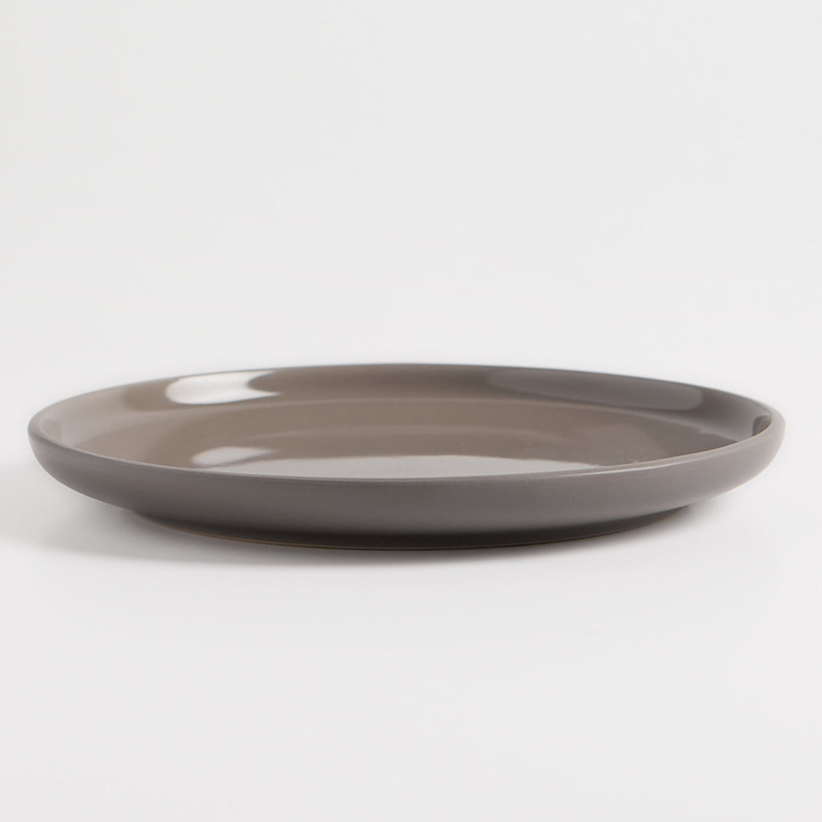 Taupe Stoneware Dinner Plates, Set of 4, 10.4 in | Gaia – view 3