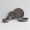 Taupe Stoneware Dinner Plates, Set of 4, 10.4 in | Gaia – view 4