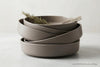 Taupe Stoneware Pasta Bowls, Set of 4, 8.7 in | Gaia – view 2