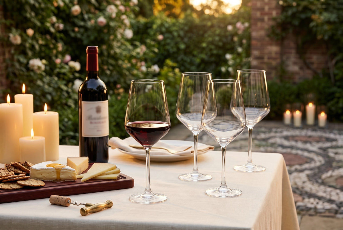 Red Wine Glasses, 14.7 oz, Set of 4 – view 4