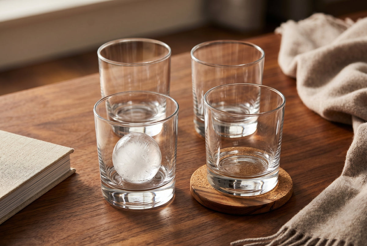 Whiskey Rocks Glasses, 12.8 oz, Set of 4 – view 4