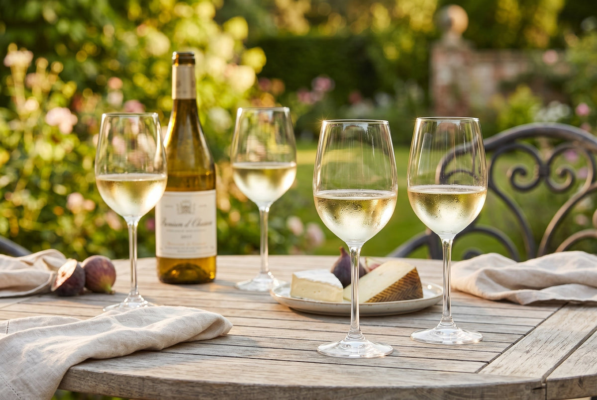 White Wine Glasses, 12.7 oz, Set of 4 – lifestyle