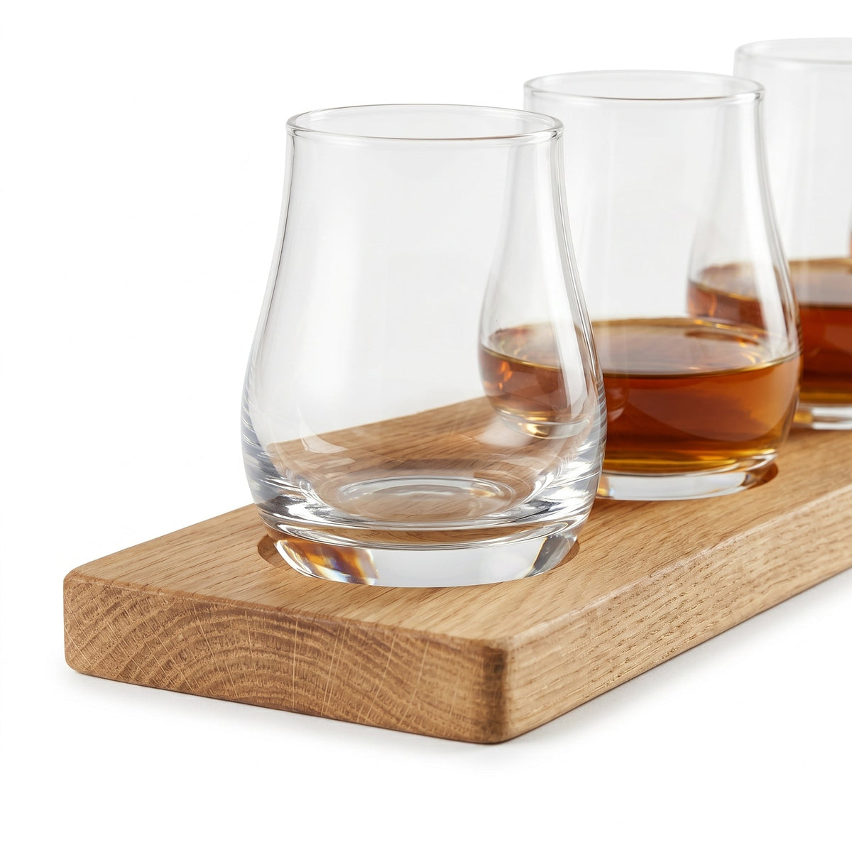 Beer Tasting Flight Set with Acacia Wood Board and 4 Glasses, 4.2 oz – view 5