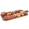 Large Acacia Wood Charcuterie and Cheese Board with Handle, 21.7 x 10.2 in – view 3