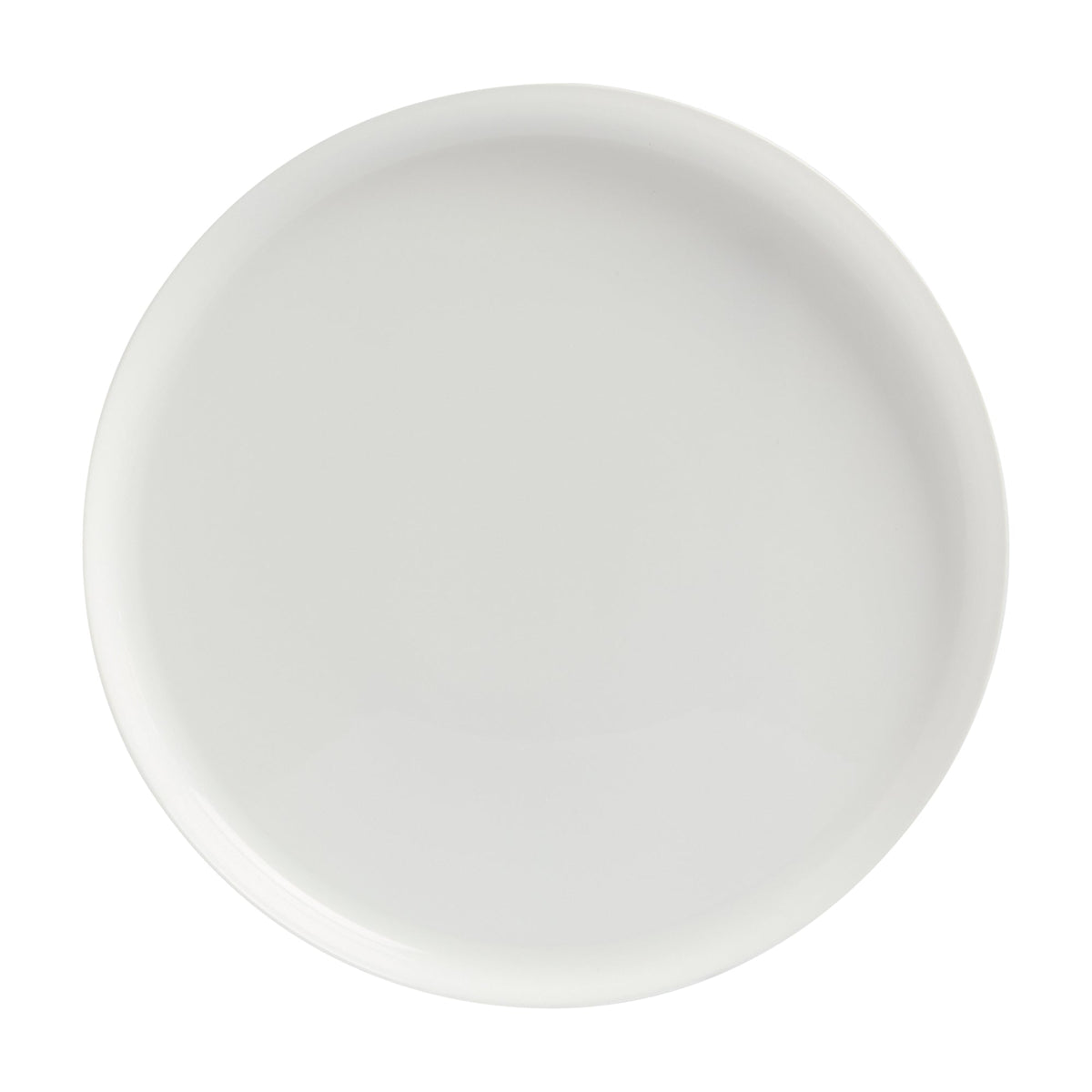 White Opal Glass Dinner Plates, Set of 4, 10.7 in | Oslo – view 2