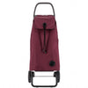 Burgundy MF Convert 2 Aluminum-Frame Folding Shopping Cart