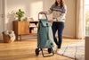 Pine Green MF Convert 2 Aluminum-Frame Folding Shopping Cart – view 3