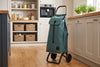 Pine Green MF Convert 2 Aluminum-Frame Folding Shopping Cart – view 5