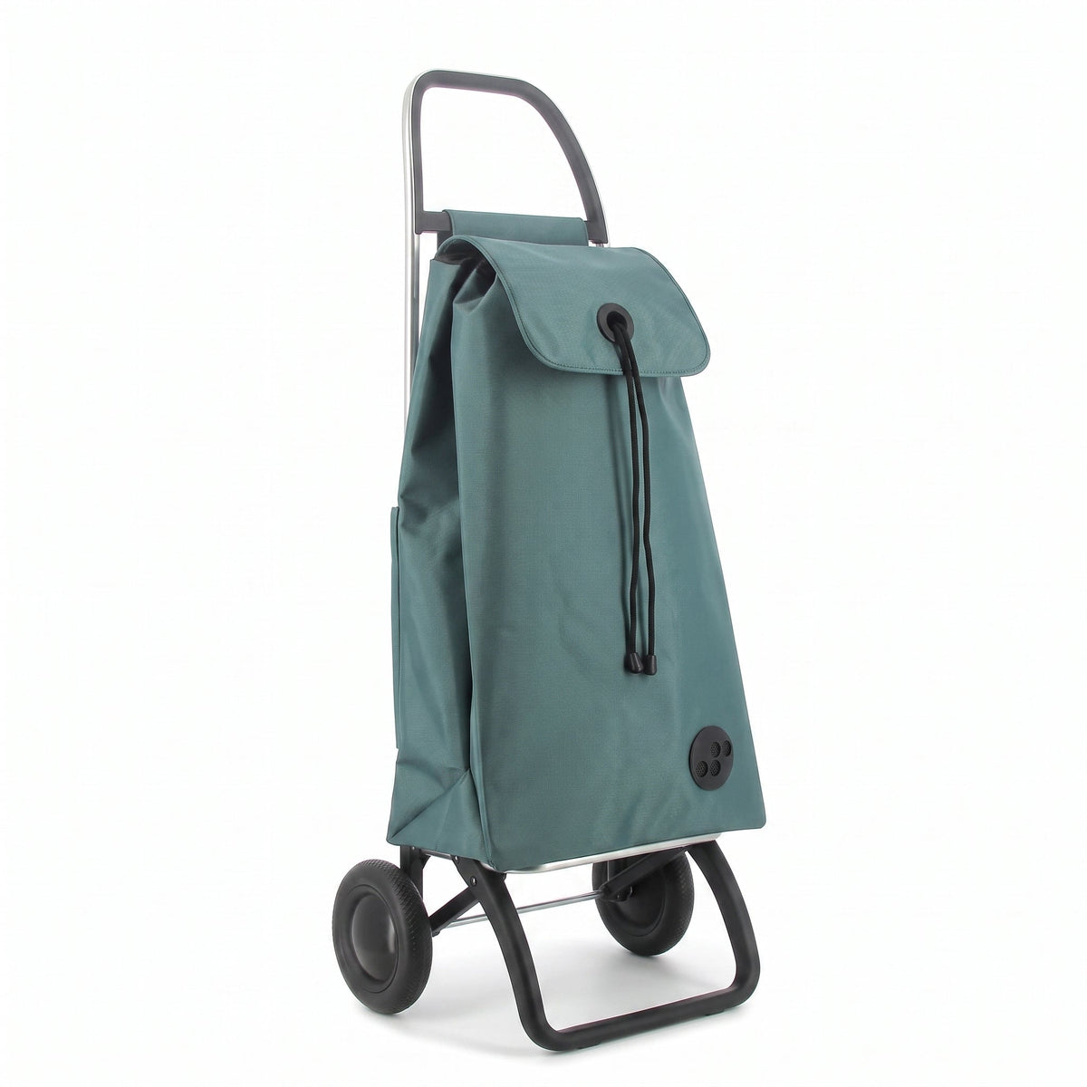 Pine Green MF Convert 2 Aluminum-Frame Folding Shopping Cart