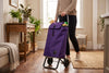 Purple MF Convert 2 Aluminum-Frame Folding Shopping Cart – view 6