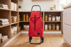 Red MF Convert 2 Aluminum-Frame Folding Shopping Cart – view 2