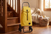 Yellow Zen RD6 Aluminum-Frame Stair Climbing Folding Shopping Cart, 6-Wheel – view 2