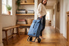 Denim Blue MF Logic Aluminum-Frame Folding Shopping Cart, 2-Wheel – view 2