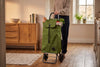 Olive MF Logic Aluminum-Frame Folding Shopping Cart, 2-Wheel – view 3