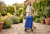 Sapphire Blue MF Logic Aluminum-Frame Folding Shopping Cart, 2-Wheel – view 3