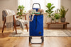 Sapphire Blue MF Logic Aluminum-Frame Folding Shopping Cart, 2-Wheel – view 5