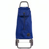 Sapphire Blue MF Logic Aluminum-Frame Folding Shopping Cart, 2-Wheel