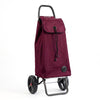 Burgundy Logic RSG Aluminum-Frame Folding Shopping Cart