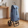 Denim Blue Logic RSG Aluminum-Frame Folding Shopping Cart – view 4