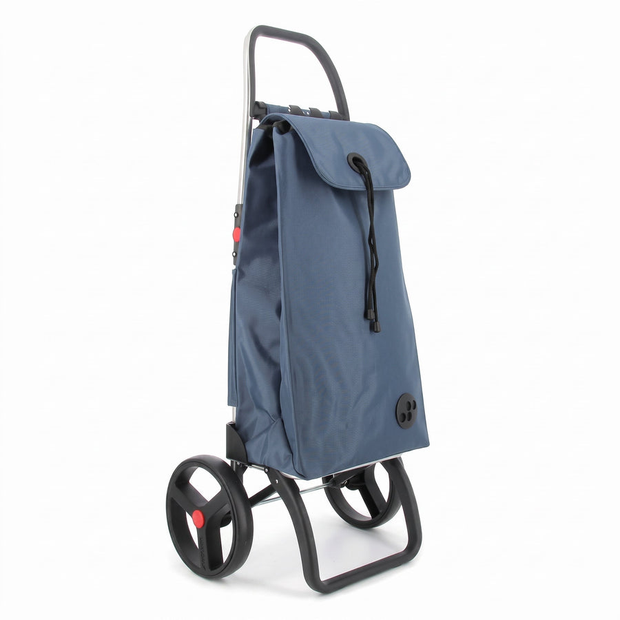 Denim Blue Logic RSG Aluminum-Frame Folding Shopping Cart
