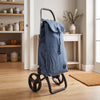 Denim Blue Logic RSG Aluminum-Frame Folding Shopping Cart – view 2