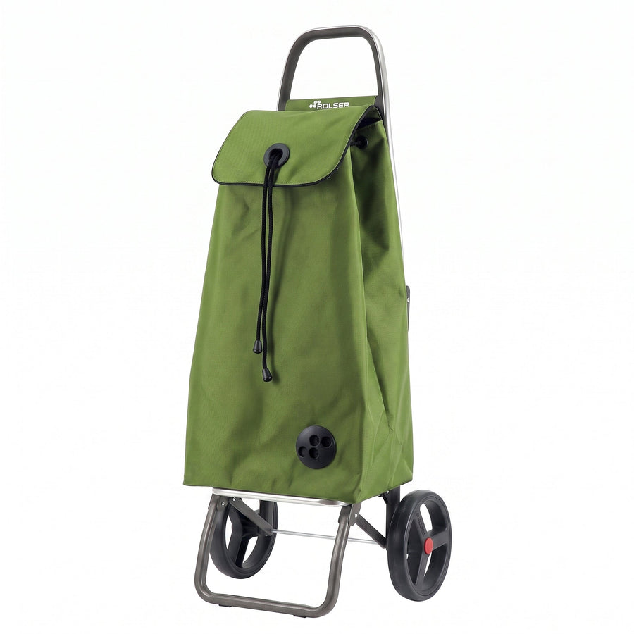 Olive Logic RSG Aluminum-Frame Folding Shopping Cart