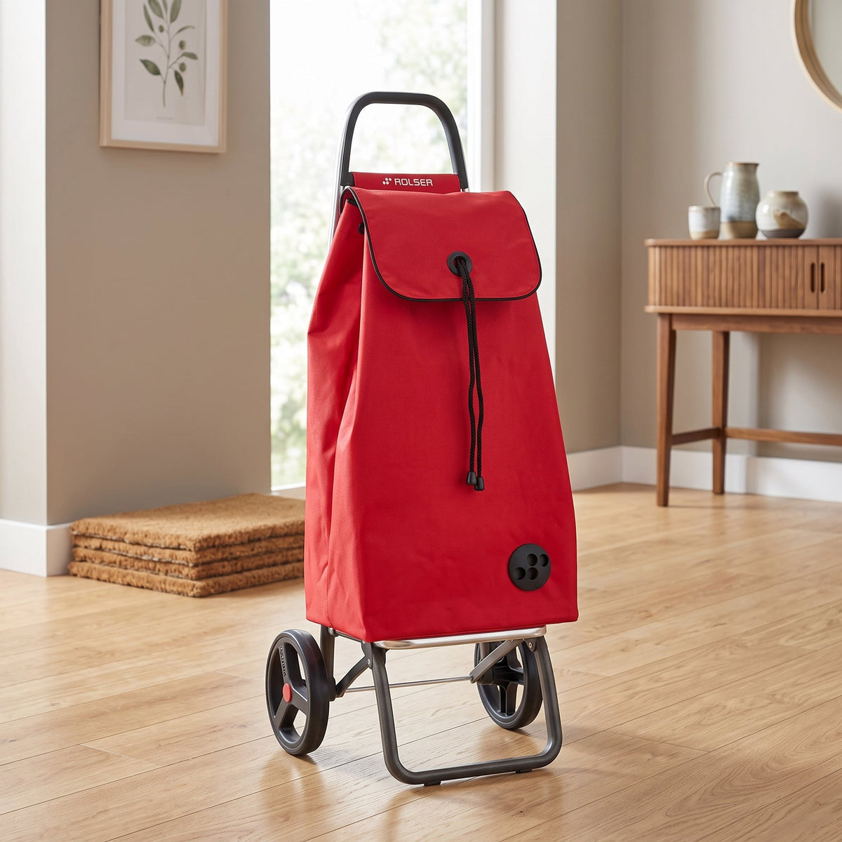 Red Logic RSG Aluminum-Frame Folding Shopping Cart – view 2