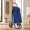 Sapphire Blue Logic RSG Aluminum-Frame Folding Shopping Cart – view 2