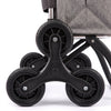 Gray Tweed 6L Logic Aluminum-Frame Stair Climbing Folding Shopping Cart – view 5