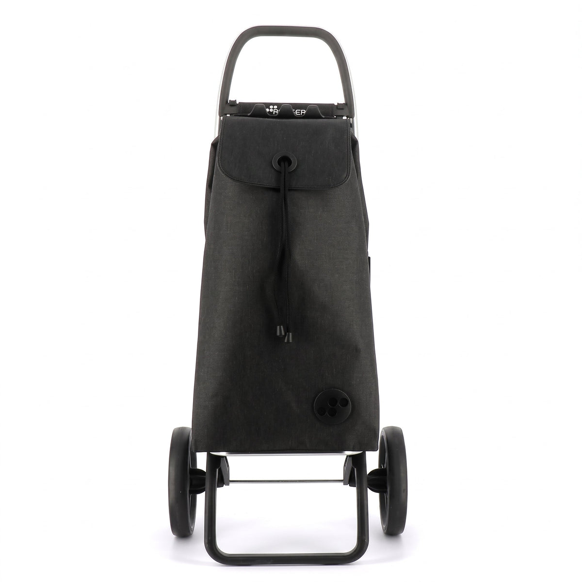 Black Tweed Logic RSG Aluminum-Frame Folding Shopping Cart