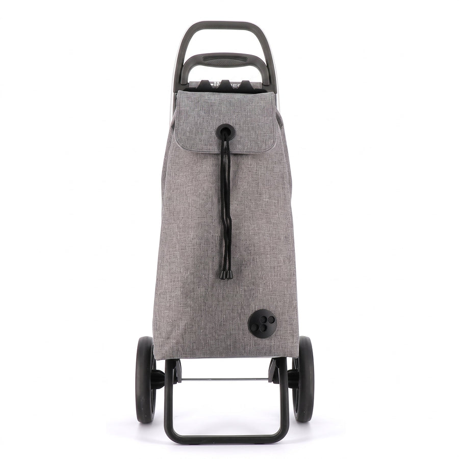 Gray Tweed Logic RSG Aluminum-Frame Folding Shopping Cart