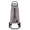 Gray Tweed Logic RSG Aluminum-Frame Folding Shopping Cart