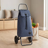 Navy Tweed Logic RSG Aluminum-Frame Folding Shopping Cart – view 4
