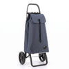 Navy Tweed Logic RSG Aluminum-Frame Folding Shopping Cart